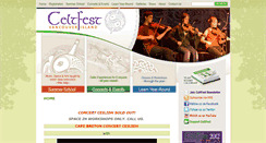 Desktop Screenshot of celticperformingarts.com